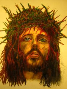John Malone Depiction Of Jesus Places First In A Fine Art America Juried Contest.